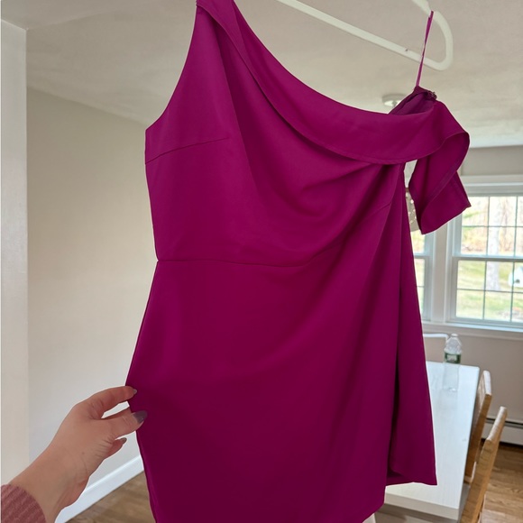 Unworn Superdown from Revolve, XL, magenta, Keyonne mini dress - Picture 4 of 4